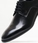 Men Shoes Z7513.Spazz Black Leather Boss shoes