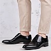 Ανδρικά Παπούτσια Δετά Z7513.Spazz Μαύρο Δέρμα Boss shoes Ανδρικά Παπούτσια Δετά Z7513.Spazz Μαύρο Δέρμα Boss shoes