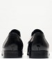 Ανδρικά Παπούτσια Δετά Z7513.Spazz Μαύρο Δέρμα Boss shoes