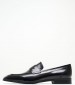 Men Moccasins Z7519.Spazz Black Leather Boss shoes
