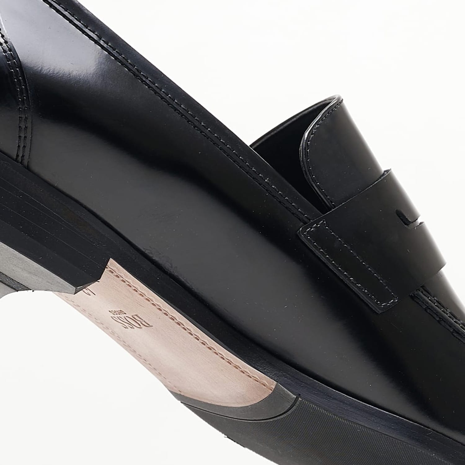 Ανδρικά Μοκασίνια Z7519.Spazz Μαύρο Δέρμα Boss shoes Μοκασίνια - Loafers Boss shoes Z7519.Spazz-Black