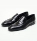 Ανδρικά Μοκασίνια Z7519.Spazz Μαύρο Δέρμα Boss shoes