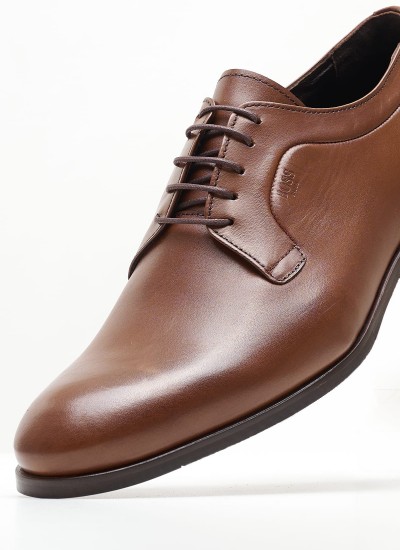 Men Shoes 4210 Brown Leather Perlamoda