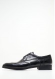 Men Shoes Z7522 Black Leather Boss shoes