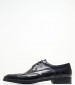 Men Shoes Z7522 Black Leather Boss shoes