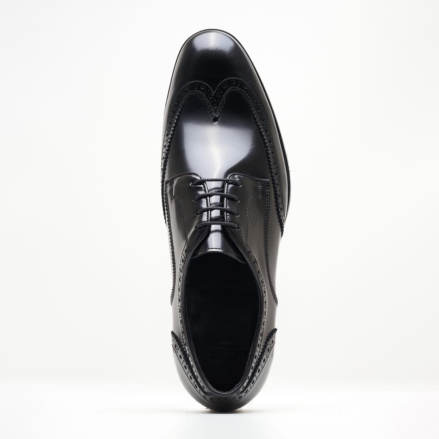 Ανδρικά Παπούτσια Δετά Z7522 Μαύρο Δέρμα Boss shoes Ανδρικά Παπούτσια Δετά Z7522 Μαύρο Δέρμα Boss shoes