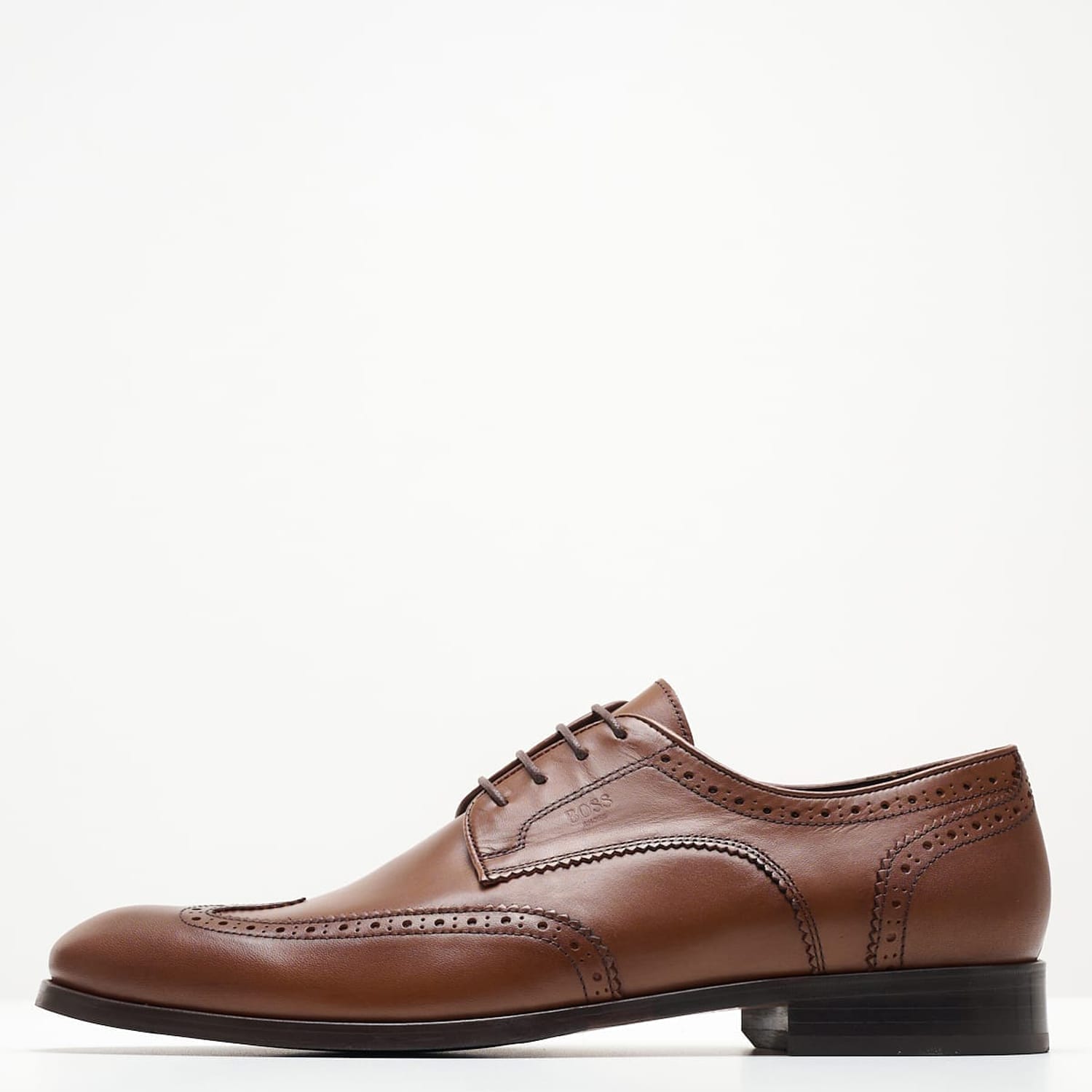 Ανδρικά Παπούτσια Δετά Z7522 Ταμπά Δέρμα Boss shoes