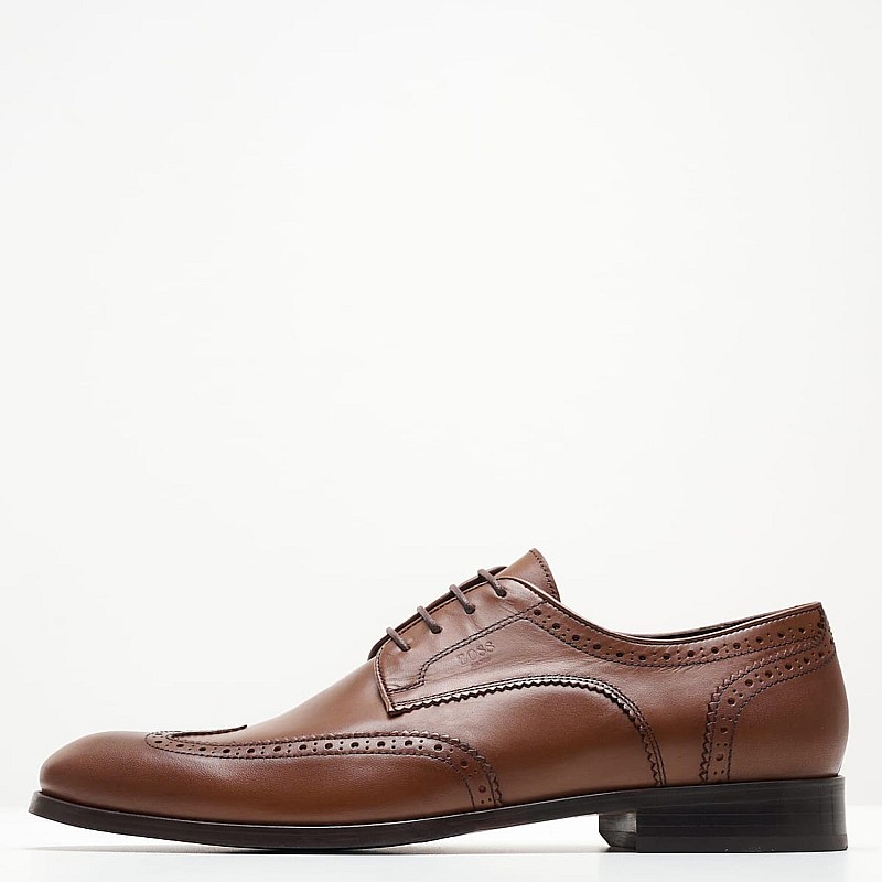 Ανδρικά Παπούτσια Δετά Z7522 Ταμπά Δέρμα Boss shoes