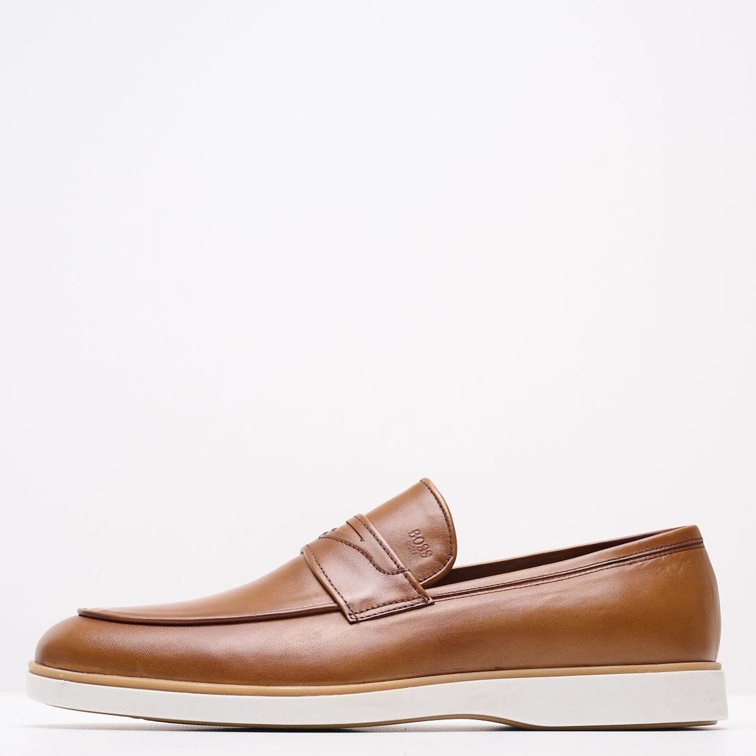 Ανδρικά Μοκασίνια Z7534 Ταμπά Δέρμα Boss shoes