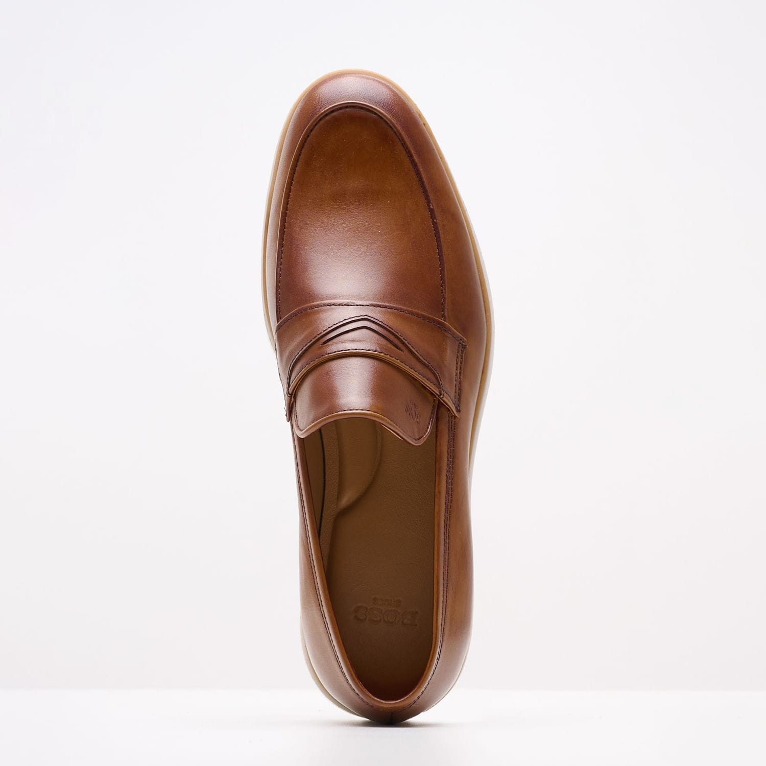 Ανδρικά Μοκασίνια Z7534 Ταμπά Δέρμα Boss shoes Ανδρικά Μοκασίνια Z7534 Ταμπά Δέρμα Boss shoes