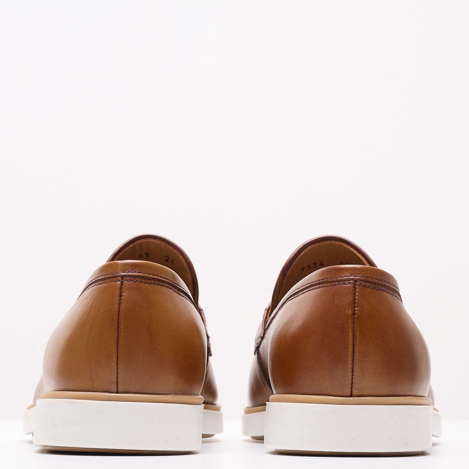 Ανδρικά Μοκασίνια Z7534 Ταμπά Δέρμα Boss shoes Ανδρικά Μοκασίνια Z7534 Ταμπά Δέρμα Boss shoes