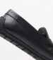 Ανδρικά Μοκασίνια Z7538 Μαύρο Δέρμα Boss shoes