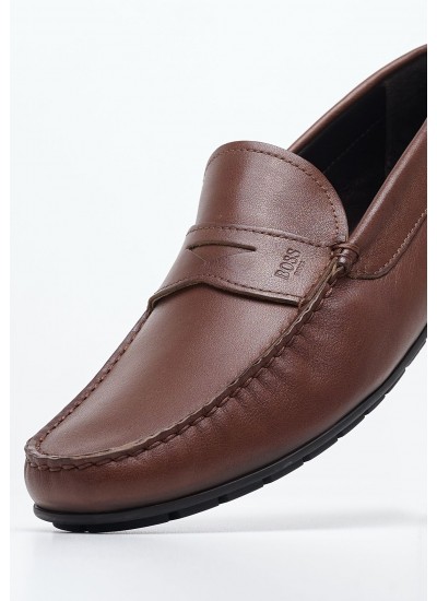 Men Moccasins Z7538 Tabba Leather Boss shoes