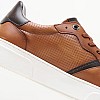 Ανδρικά Παπούτσια Casual ZA220.Stamp Ταμπά Δέρμα Boss shoes Ανδρικά Παπούτσια Casual ZA220.Stamp Ταμπά Δέρμα Boss shoes