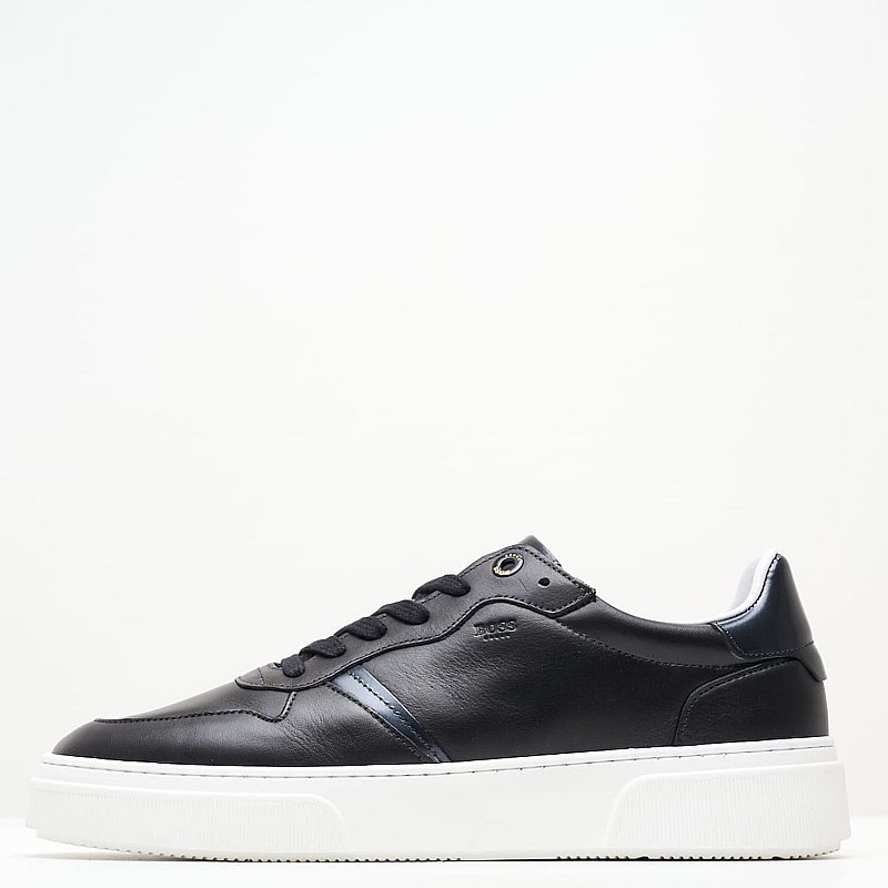 Ανδρικά Παπούτσια Casual ZA220 Μαύρο Δέρμα Boss shoes