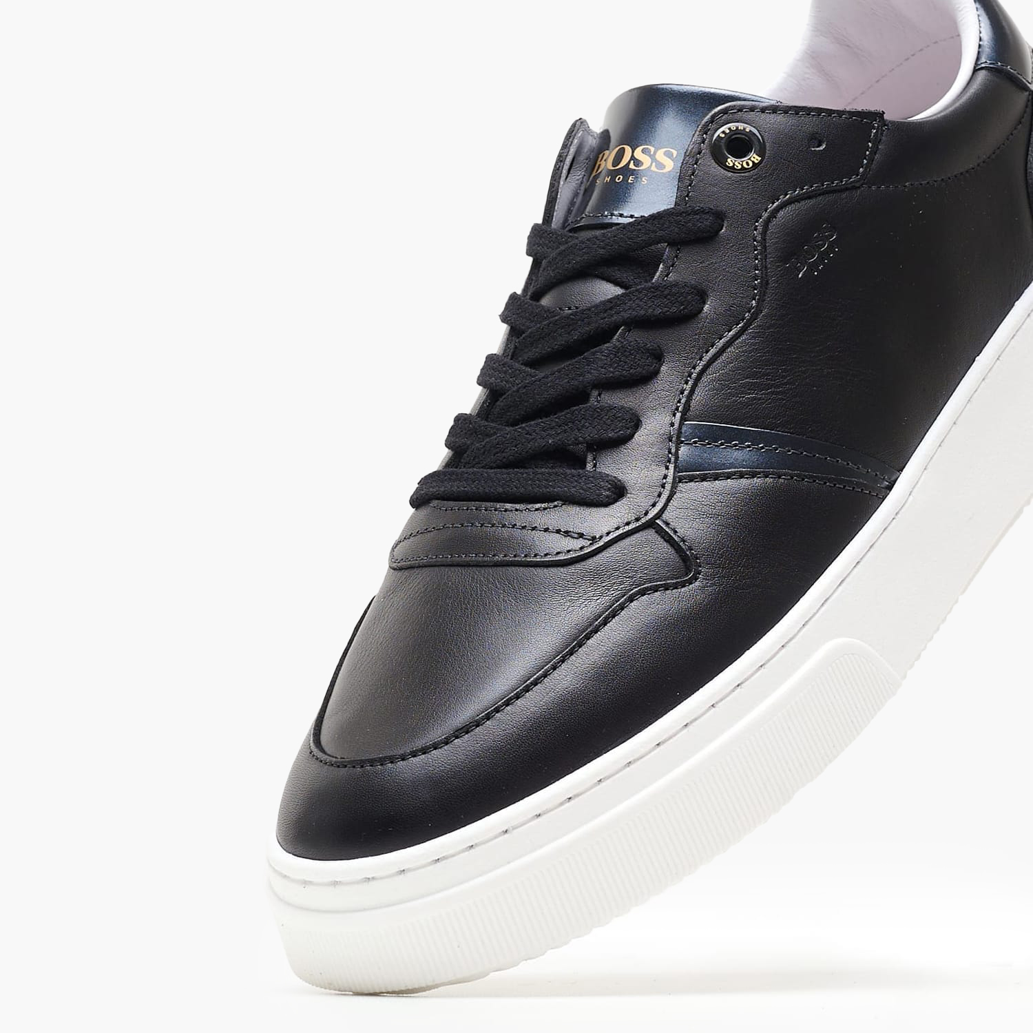 Ανδρικά Παπούτσια Casual ZA220 Μαύρο Δέρμα Boss shoes
