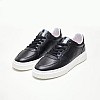 Ανδρικά Παπούτσια Casual ZA220 Μαύρο Δέρμα Boss shoes Ανδρικά Παπούτσια Casual ZA220 Μαύρο Δέρμα Boss shoes