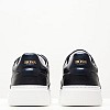 Ανδρικά Παπούτσια Casual ZA220 Μαύρο Δέρμα Boss shoes Ανδρικά Παπούτσια Casual ZA220 Μαύρο Δέρμα Boss shoes