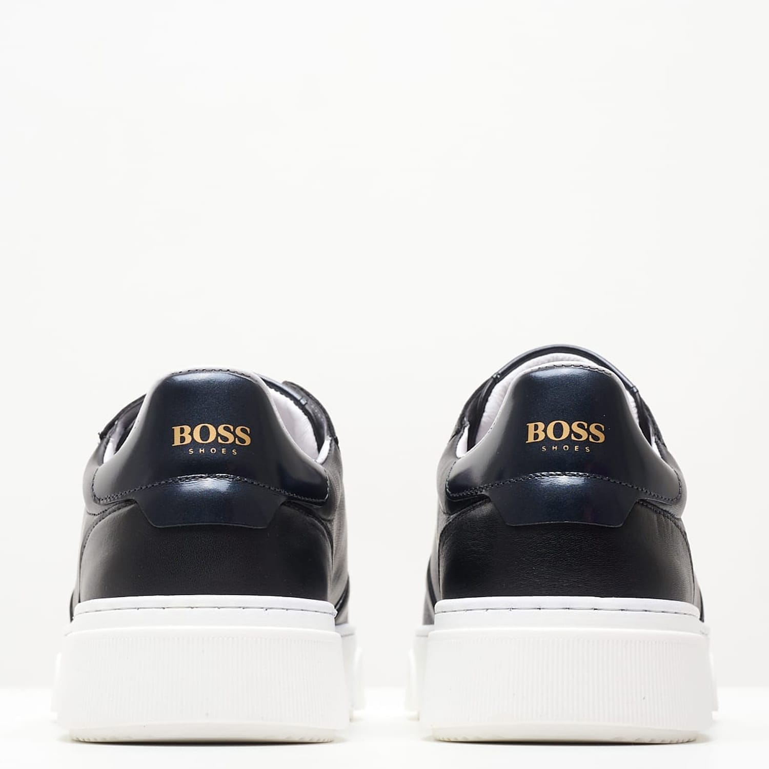 Ανδρικά Παπούτσια Casual ZA220 Μαύρο Δέρμα Boss shoes Ανδρικά Παπούτσια Casual ZA220 Μαύρο Δέρμα Boss shoes