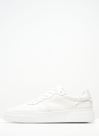 Ανδρικά Παπούτσια Δετά M4972.GLM Μαύρο Δέρμα Boss shoes