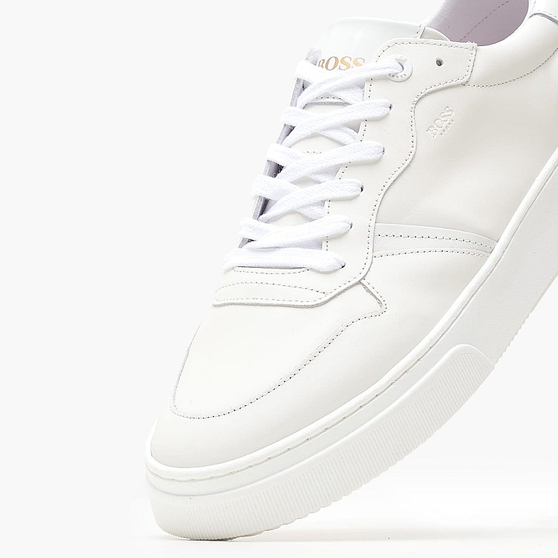 Ανδρικά Παπούτσια Casual ZA220 Άσπρο Δέρμα Boss shoes