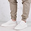 Men Casual Shoes ZA220 White Leather Boss shoes