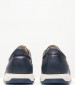 Men Shoes ZA267 Blue Leather Boss shoes