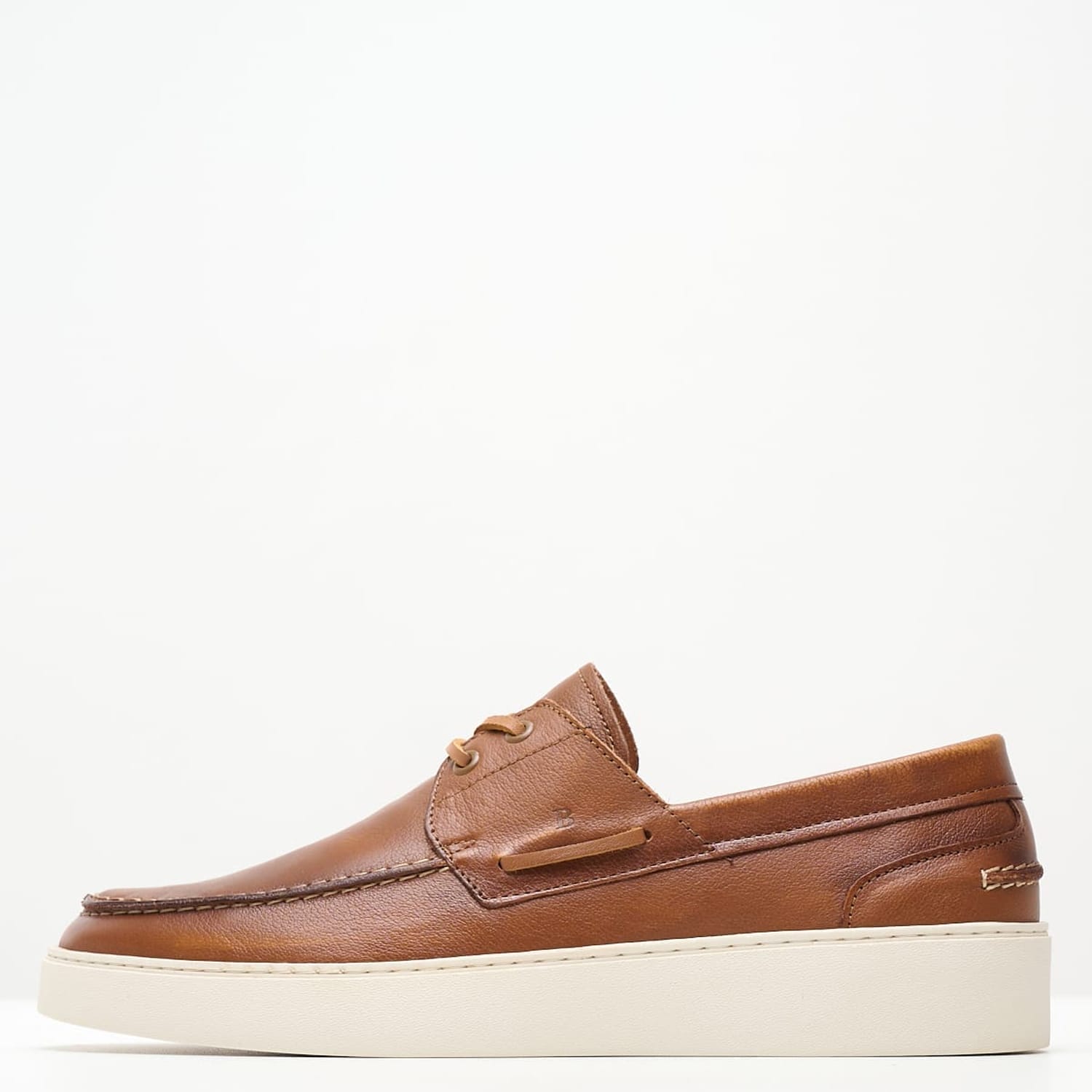 Ανδρικά Ιστιοπλοϊκά ZA321 Ταμπά Δέρμα Boss shoes