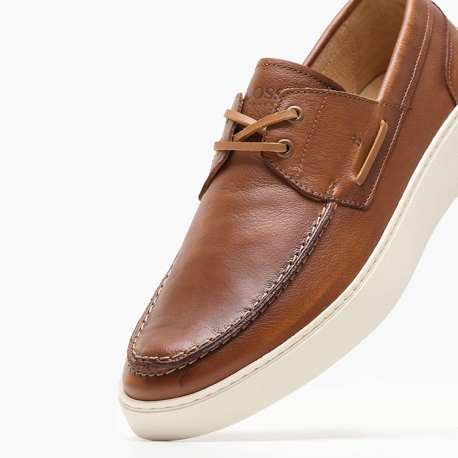 Ανδρικά Ιστιοπλοϊκά ZA321 Ταμπά Δέρμα Boss shoes