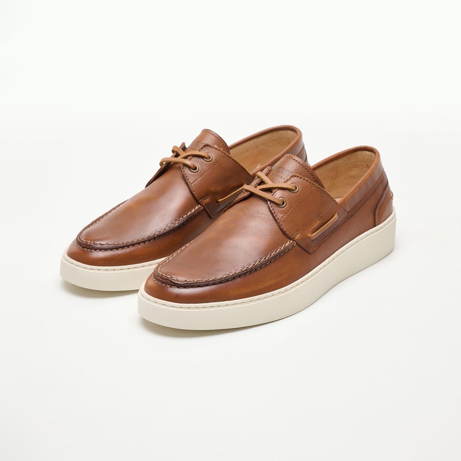 Ανδρικά Ιστιοπλοϊκά ZA321 Ταμπά Δέρμα Boss shoes Ανδρικά Ιστιοπλοϊκά ZA321 Ταμπά Δέρμα Boss shoes