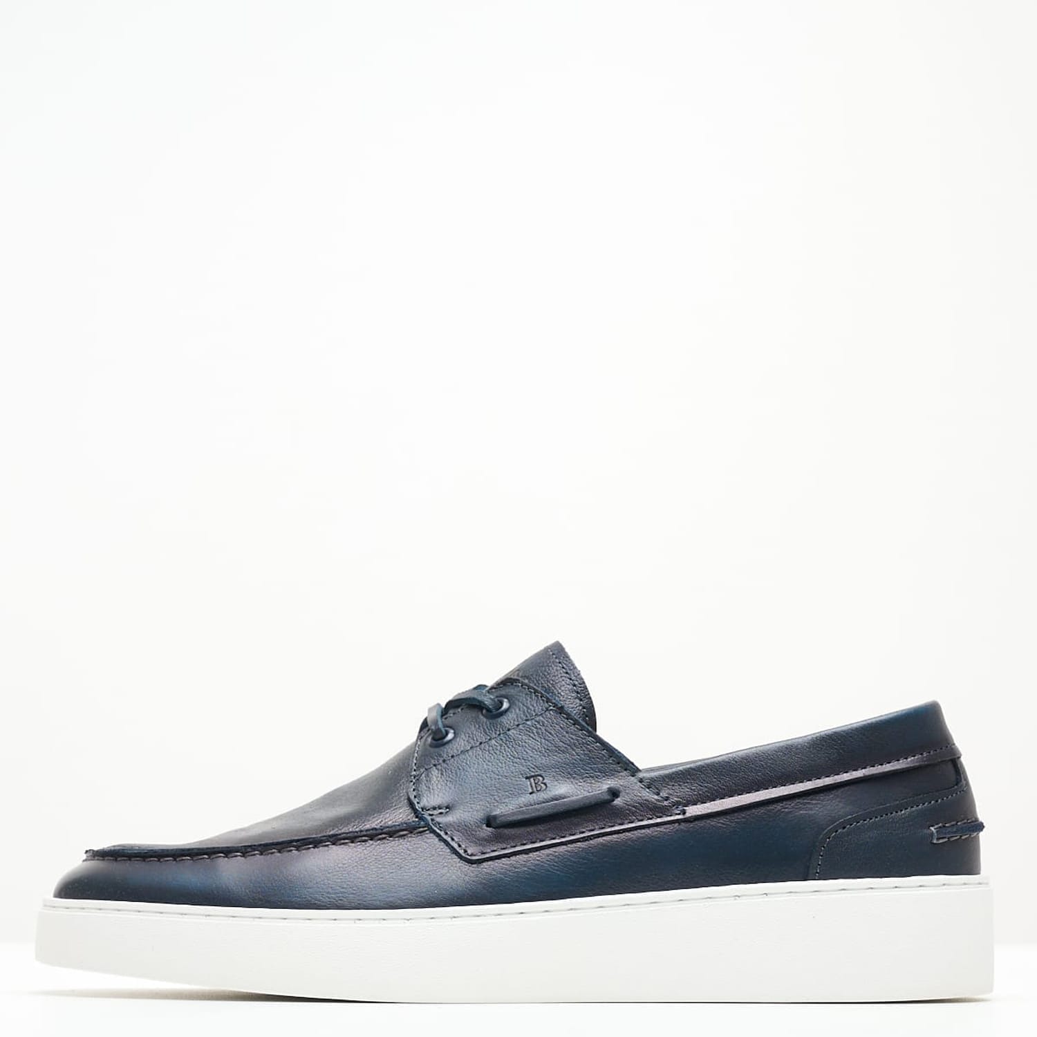 Ανδρικά Ιστιοπλοϊκά ZA321 Μπλε Δέρμα Boss shoes