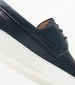 Men Sailing shoes ZA321 Blue Leather Boss shoes