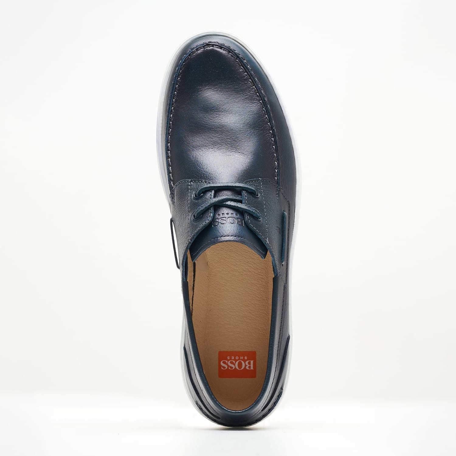 Ανδρικά Ιστιοπλοϊκά ZA321 Μπλε Δέρμα Boss shoes