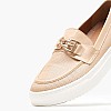 Γυναικεία Μοκασίνια ZWCH256 Μπεζ Δέρμα Boss shoes Γυναικεία Μοκασίνια ZWCH256 Μπεζ Δέρμα Boss shoes