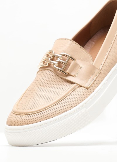 Γυναικεία Flats 6497.C.Sn Μαύρο ECOleather Mortoglou