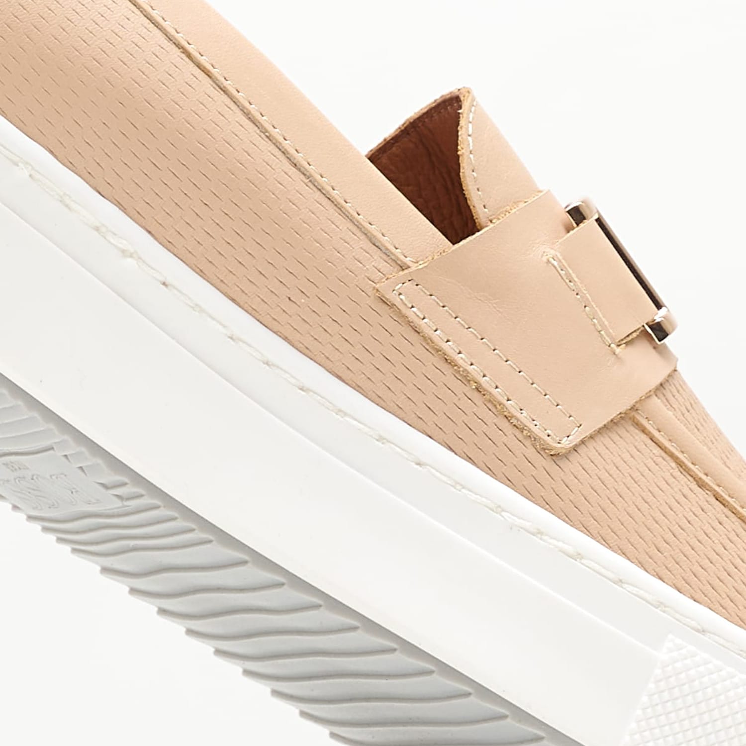 Γυναικεία Μοκασίνια ZWCH256 Μπεζ Δέρμα Boss shoes Γυναικεία Μοκασίνια ZWCH256 Μπεζ Δέρμα Boss shoes
