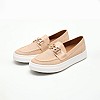 Γυναικεία Μοκασίνια ZWCH256 Μπεζ Δέρμα Boss shoes Γυναικεία Μοκασίνια ZWCH256 Μπεζ Δέρμα Boss shoes