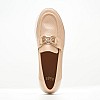 Γυναικεία Μοκασίνια ZWCH256 Μπεζ Δέρμα Boss shoes Γυναικεία Μοκασίνια ZWCH256 Μπεζ Δέρμα Boss shoes