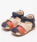 Kids Flip Flops & Sandals Bigbazar Blue Nubuck Leather Kickers