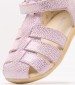 Kids Flip Flops & Sandals Bigflo2.Mlf Pink Nubuck Leather Kickers