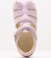 Kids Flip Flops & Sandals Bigflo2.Mlf Pink Nubuck Leather Kickers