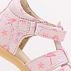 Kids Flip Flops & Sandals Bigflo2.Print Pink Leather Kickers Kids Flip Flops & Sandals Bigflo2.Print Pink Leather Kickers