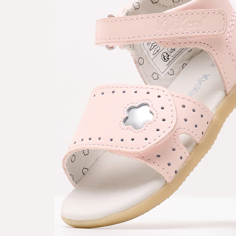 Kids Flip Flops & Sandals Bigkratch.C Pink Leather Kickers
