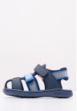 Kids Flip Flops & Sandals Kickbeachou Blue ECOleather Kickers