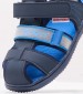 Kids Flip Flops & Sandals Kickbeachou Blue ECOleather Kickers