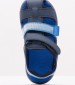 Kids Flip Flops & Sandals Kickbeachou Blue ECOleather Kickers