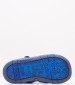 Kids Flip Flops & Sandals Kickbeachou Blue ECOleather Kickers