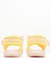 Kids Flip Flops & Sandals Kickjune Yellow ECOleather Kickers