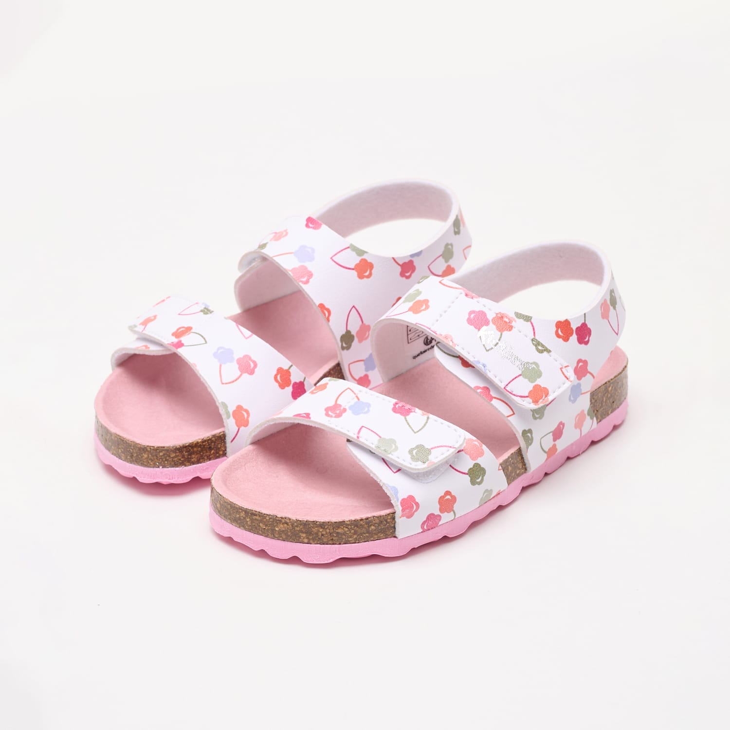 Kids Flip Flops & Sandals Summerkro.Cherry White ECOleather Kickers Kids Flip Flops & Sandals Summerkro.Cherry White ECOleather Kickers