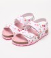 Kids Flip Flops & Sandals Summerkro.Cherry White ECOleather Kickers